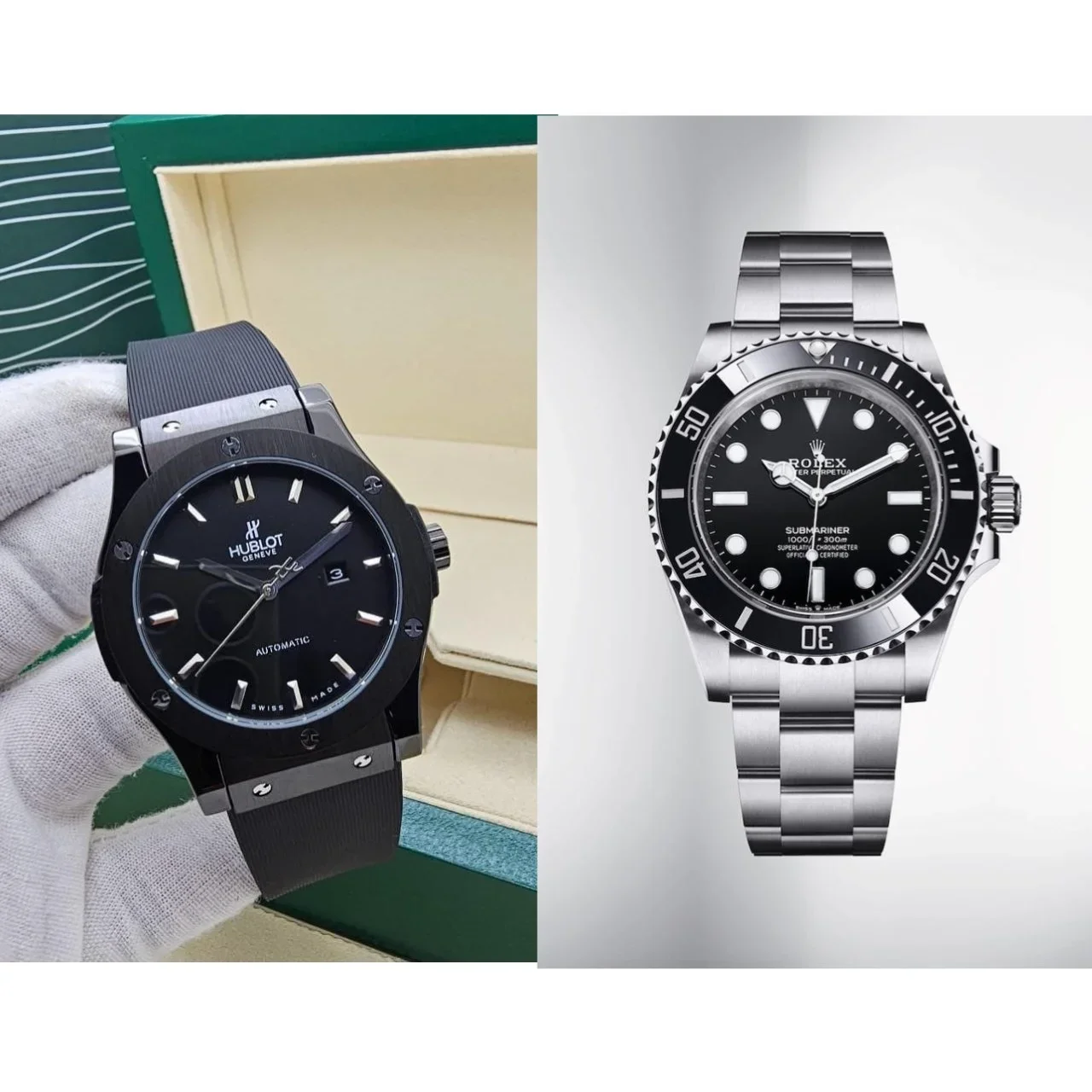 Hublot+Rolex